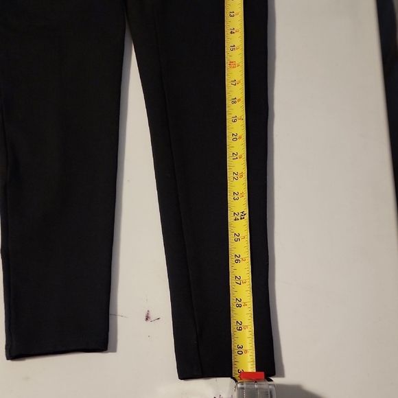 NWOT Anne Taylor Black Straight Leg Pants - Picture 6 of 8